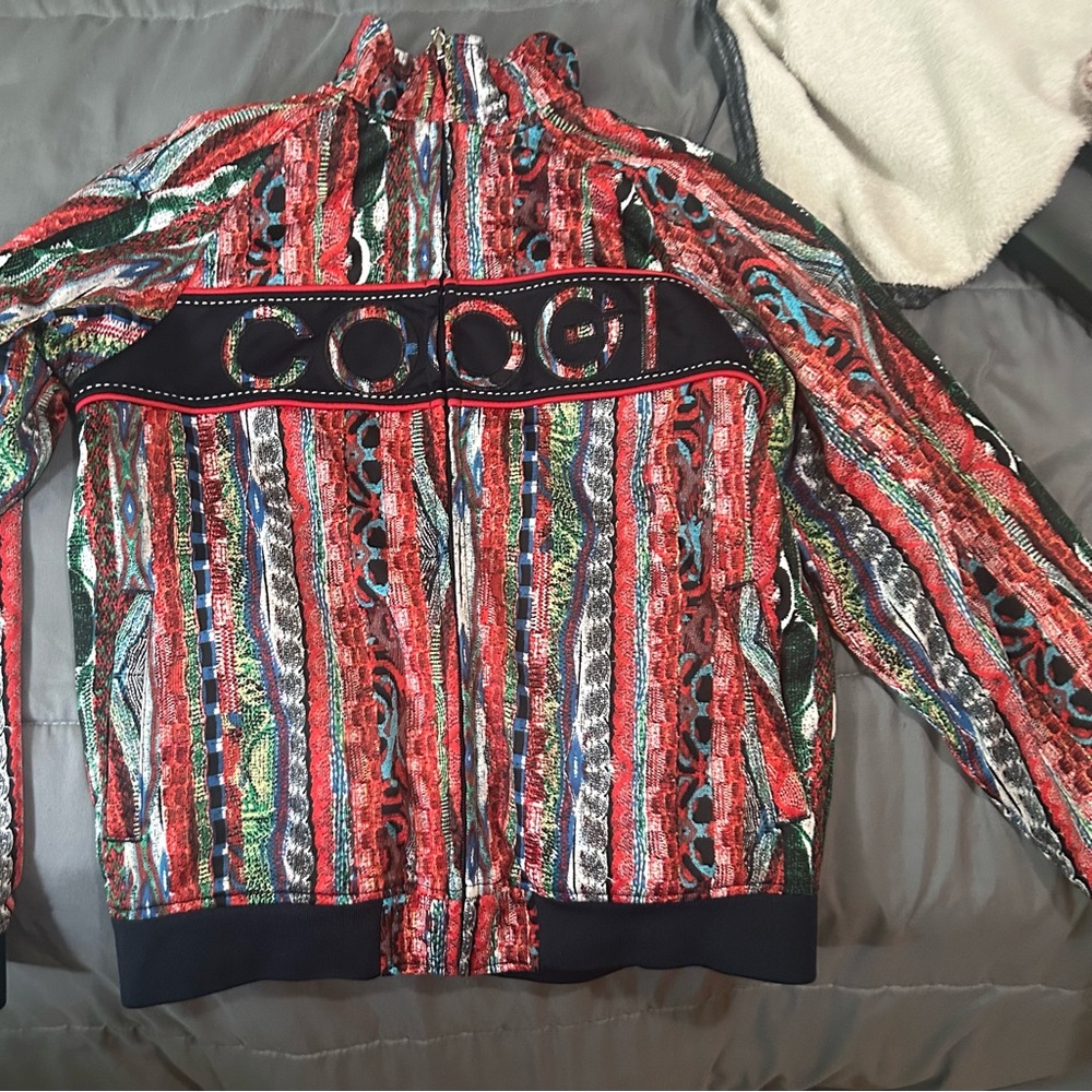 Vintage 90’s Coogi bomber jacket size Medium